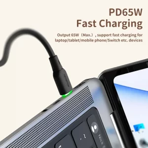 کابل شارژ USB-C به USB-C مک دودو مدل CA-477 طول 1.2 متر توان 65 وات
