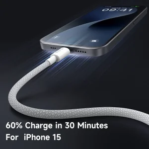 کابل شارژ USB-C به USB-C مک دودو مدل CA-277 طول 1.2 متر توان 60 وات