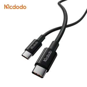 کابل شارژ USB-C به USB-C مک دودو مدل CA-277 طول 1.2 متر توان 60 وات