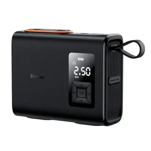 پمپ باد و چراغ قوه شارژی بیسوس مدل Mega Dual Cylinder BS-CG007