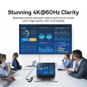 هاب تایپ سی 10 پورت بیسوس Baseus BS-OH084 B00061800813-00