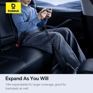 کابل شارژ USB-C به USB-C بیسوس مدل Fish-Eye P10320203111-00 طول 1 متر توان 100 وات