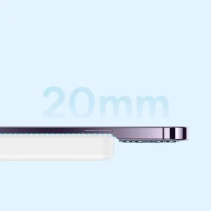 پاوربانک مگنتی بیسوس مدل Magnetic Mini Air PPCXM06A ظرفیت 6000 توان 20 وات