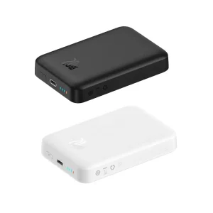 پاوربانک مگنتی بیسوس مدل Magnetic Mini Air PPCXM06A ظرفیت 6000 توان 20 وات