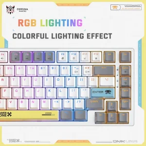 کیبورد باسیم مکانیکال گیمینگ اونیکوما مدل G58