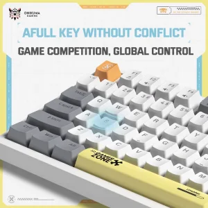 کیبورد باسیم مکانیکال گیمینگ اونیکوما مدل G58