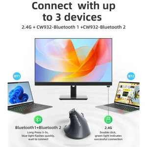 ماوس بی سیم گیمینگ اونیکوما مدل CW932 Wireless