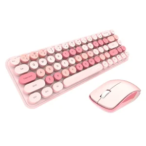 کیبورد و ماوس بی سیم مافی مدل I Bean Colorful