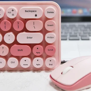 کیبورد و ماوس بی سیم مافی مدل I Bean Colorful