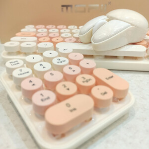 کیبورد و ماوس بی سیم مافی مدل iBean MAX