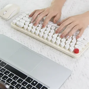 کیبورد و ماوس بی سیم مافی مدل iBean Pure