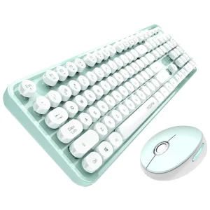 کیبورد و ماوس بی سیم مافی مدل Sweet Pure