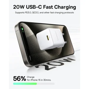 شارژر دیواری بیسوس Palm CCZC20CE توان 20 وات