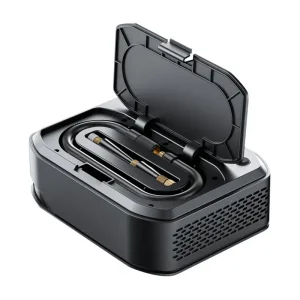 جامپ استارتر، کمپرسور باد و پاوربانک بیسوس BS-CH014 با ظرفیت 7800 میلی آمپر