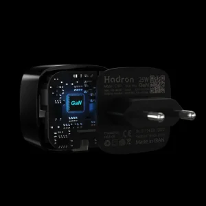 شارژر دیواری هادرون مدل C1011 توان 25 وات دو پین