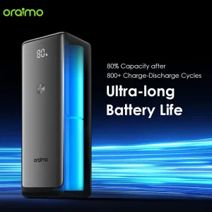پاوربانک اورایمو مدل OPB-727SQ ظرفیت 27600 میلی آمپر توان 130 وات