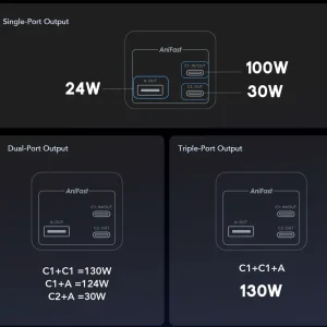 پاوربانک اورایمو مدل OPB-727SQ ظرفیت 27600 میلی آمپر توان 130 وات