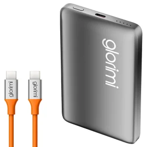 پاوربانک گلوریمی مدل FitCore Mag Qi2 ظرفیت 10000 میلی آمپر توان 20 وات