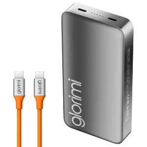 پاوربانک گلوریمی مدل FitCore ظرفیت 20000 میلی آمپر توان 20 وات