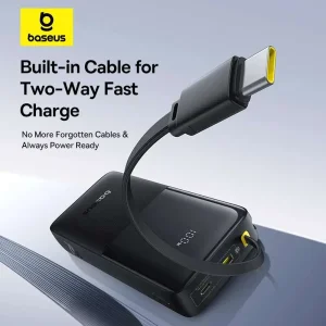 پاوربانک بیسوس مدل Bipow 2 PPBD2-2W20 ظرفیت 20000 میلی آمپر توان 20 وات