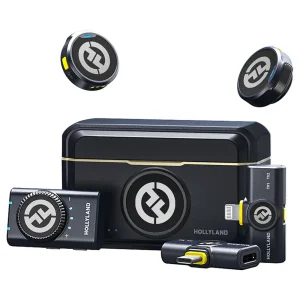 میکروفون یقه‌ای بی سیم هالی لند مدل LARK M2 Combo