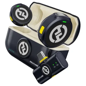 میکروفون یقه‌ای بی سیم هالی لند مدل LARK M2 Combo