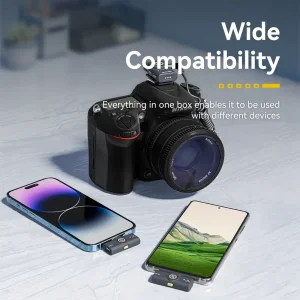 میکروفون یقه‌ای بی سیم هالی لند مدل LARK M2 Combo