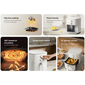 سرخ کن هواپز بدون روغن شیائومی مدل Xiaomi Air Fryer 6L MAF13