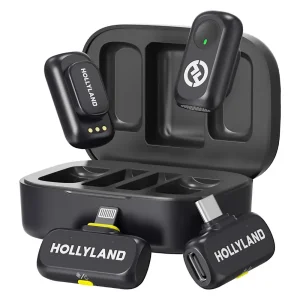 میکروفون یقه‌ای بی سیم هالی لند مدل LARK A1 Combo