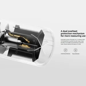 سشوار مسافرتی شیائومی مدل Xiaomi Compact Hair Dryer H101 توان 1600 وات