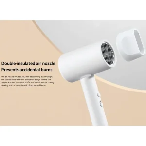 سشوار مسافرتی شیائومی مدل Xiaomi Compact Hair Dryer H101 توان 1600 وات