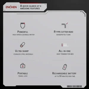 ماشین اصلاح موی سر و صورت شیائومی  Enchen Beardo 2