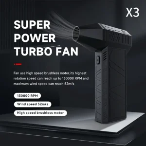 جت فن شارژی سوپر پاور مدل Super Power Turbo Fan X3