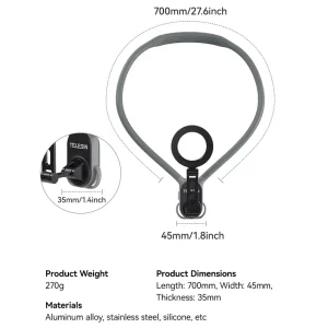 هولدر موبایل گردنی مگنتی تلسین مدل MNM-002