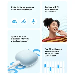 هندزفری بلوتوثی شیائومی مدل Redmi Buds 6 Lite