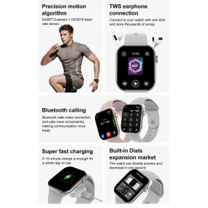 ساعت هوشمند دی تی نامبر وان DT Watch 10 سایز 46 میلی‌متر