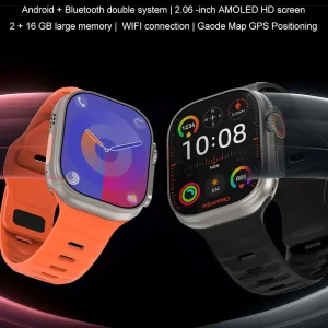 ساعت هوشمند دی تی نامبر وان DT Ultra 2 با قابلیت مکالمه و سیستم عامل اندروید