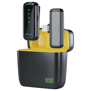 میکروفن بی سیم گرین لاین مدل GM-65X لایتنینگ