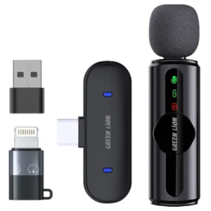 میکروفن بی سیم گرین لاین مدل GM-75X تایپ سی