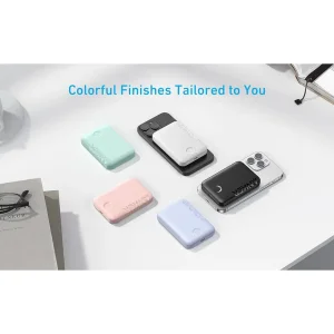 پاوربانک مگنتی انکر MagGo مدل A1616 ظرفیت 5000 توان 12 وات