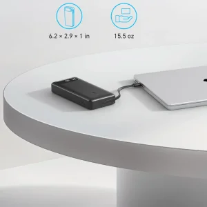 پاوربانک انکر Zolo مدل A1383 ظرفیت 20000 میلی آمپر توان 87 وات