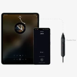 هدفون بلوتوث دورگردنی وان پلاس مدل Bullets Wireless Z2 ANC