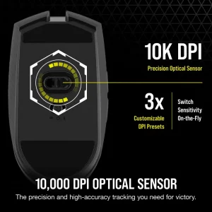 ماوس باسیم گیمینگ کورسیر مدل KATAR PRO Wireless