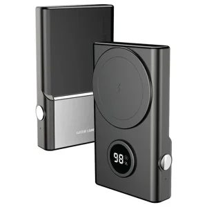 پاوربانک مگ سیف گرین لاین مدل MagSnap Pro ظرفیت 10000 میلی آمپر ساعت توان 20 وات