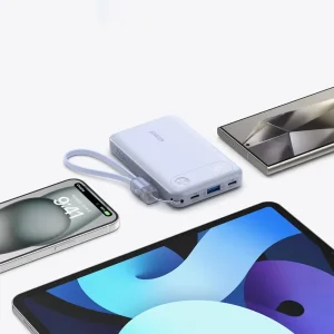 پاوربانک انکر مدل A1257 ظرفیت 10000 میلی آمپر توان 22.5 وات