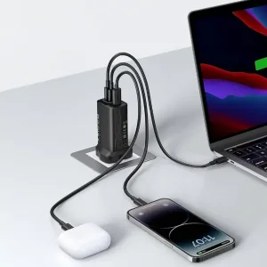 شارژر دیواری انکر 336 مدل A2674 توان 67 وات سه پین