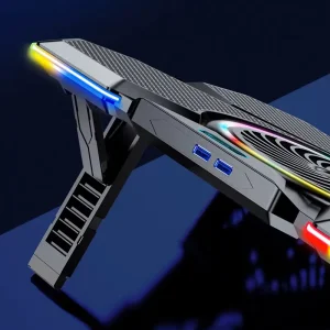 پایه نگهدارنده گیمینگ لپ تاپ کول کلد مدل F13-1  با 5 فن