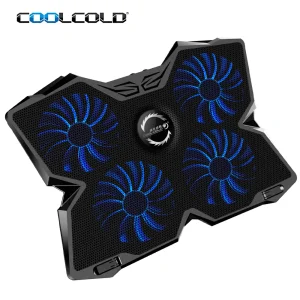 پایه نگهدارنده گیمینگ لپ تاپ کول کلد مدل K25 با 4 فن
