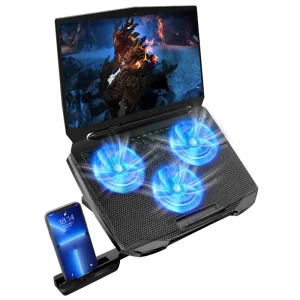 پایه نگهدارنده لپ تاپ کول کلد مدل F2 Plus با 3 فن
