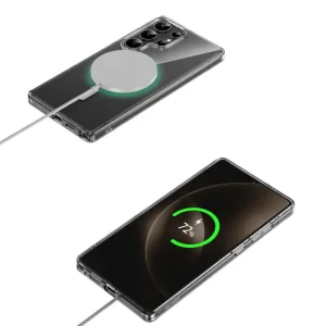 قاب شفاف MagSafe Crystal Clear گرین لاین سامسونگ S25 Ultra